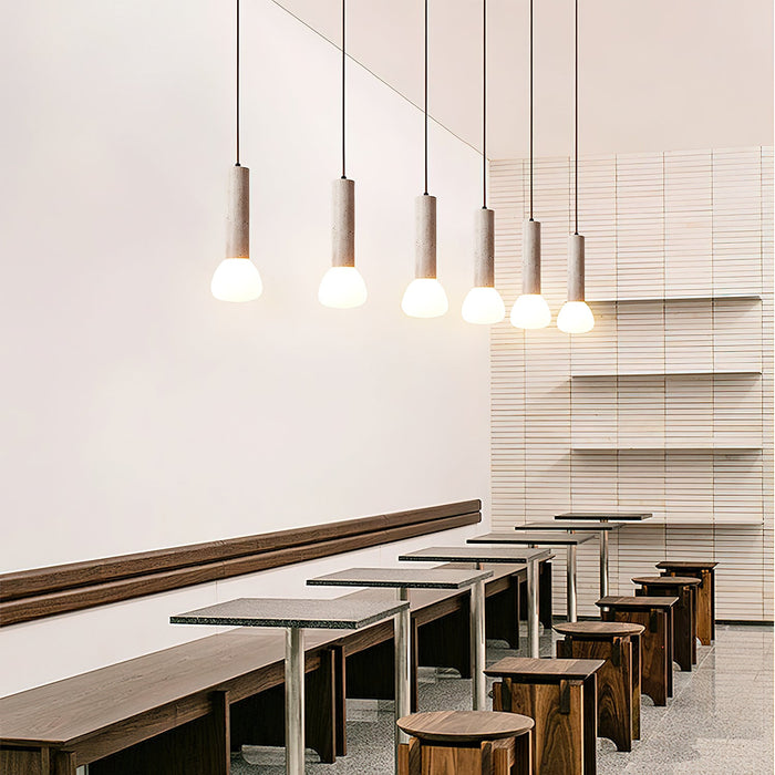 Matchstick Travertine Pendant Lamp-DWHOME