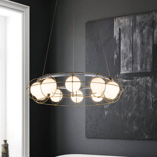 Maytoni Round Chandelier-DWHOME