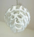 Mazzega Murano Transparent White Glasses Chandelier-DWHOME