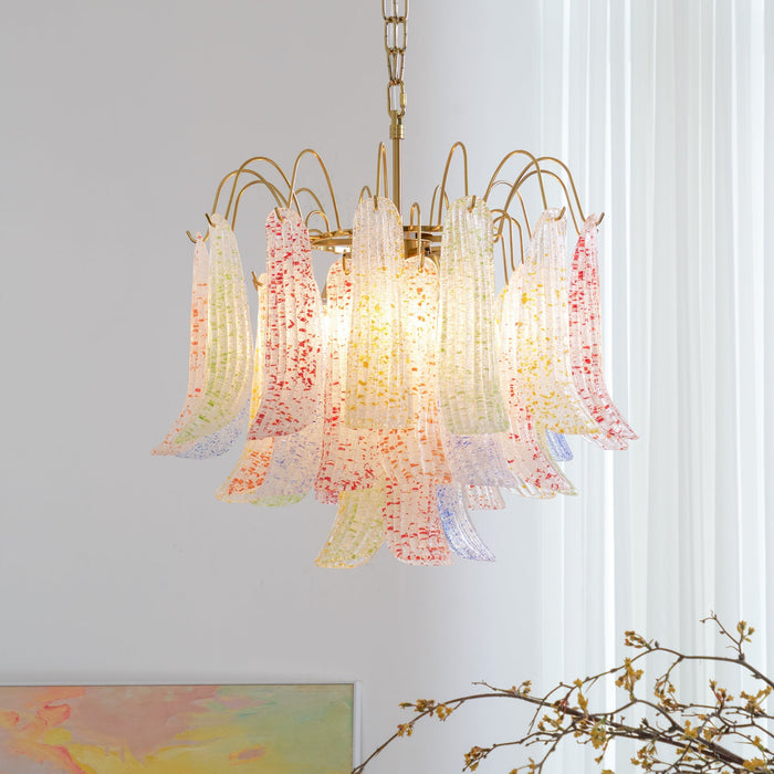 Mazzega Murano Glass Chandelier-DWHOME