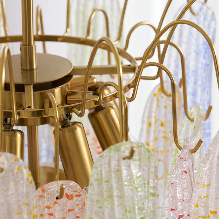 Mazzega Murano Glass Chandelier-DWHOME