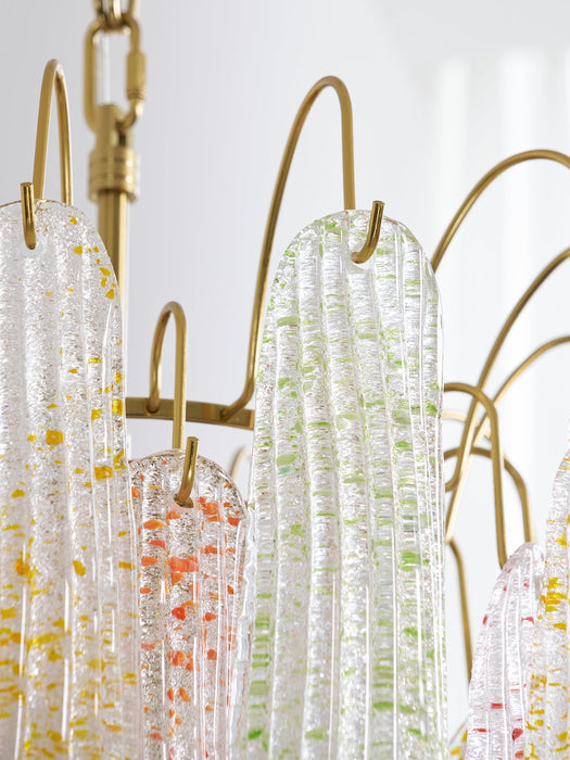 Mazzega Murano Glass Chandelier-DWHOME
