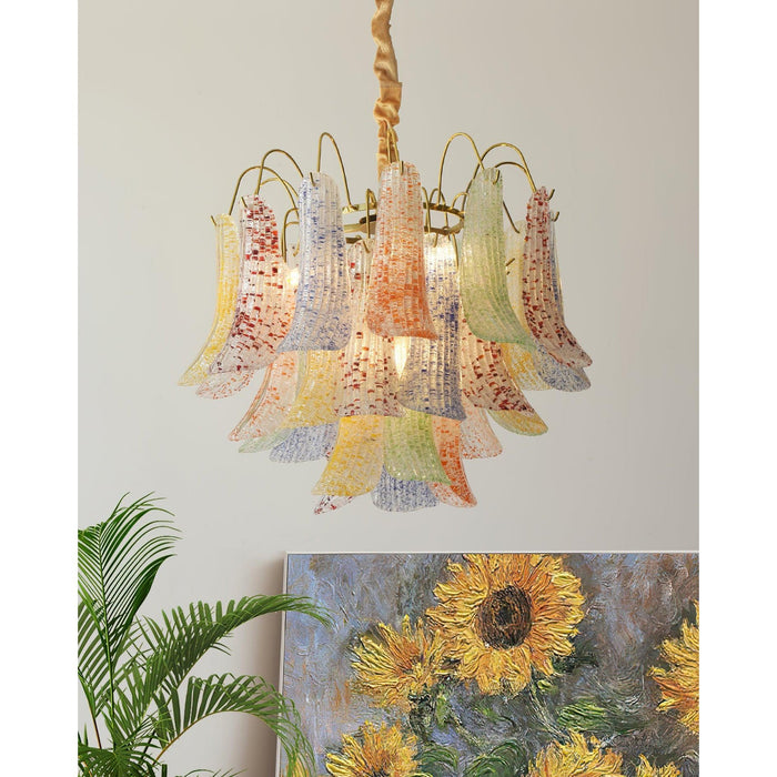 Mazzega Murano Glass Chandelier-DWHOME