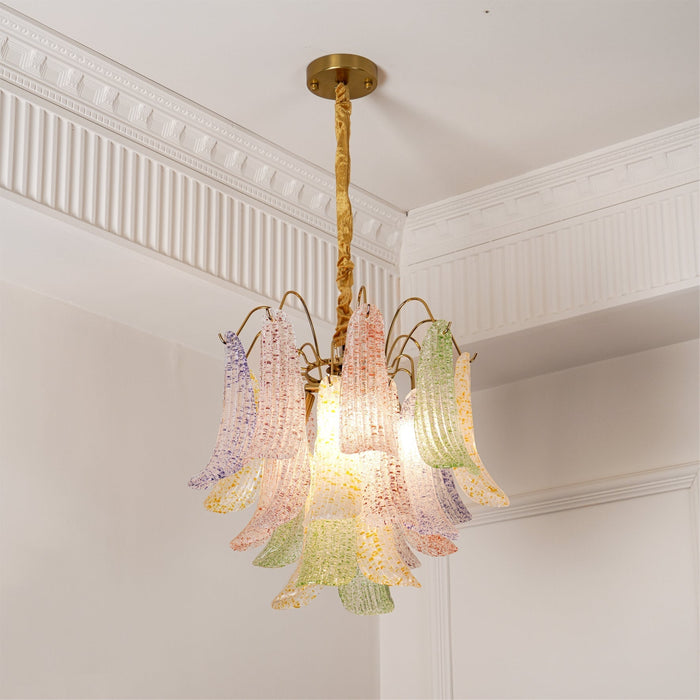 Mazzega Murano Glass Chandelier-DWHOME