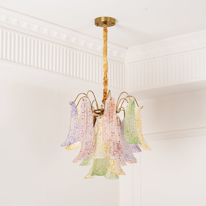 Mazzega Murano Glass Chandelier-DWHOME