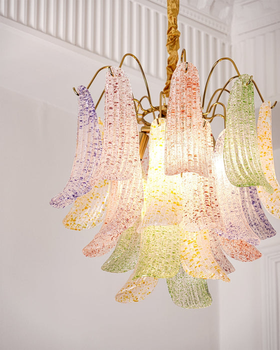 Mazzega Murano Glass Chandelier-DWHOME