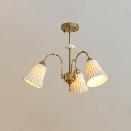 Medieval Ceramic Trumpet Chandelier-DWHOME