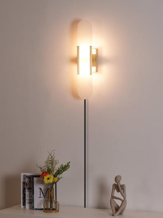 Melange Elongated Plug-in Sconce-DWHOME