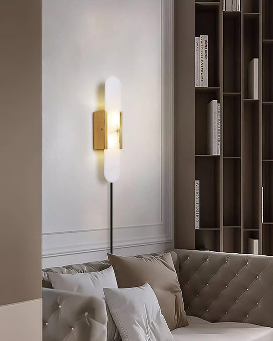 Melange Elongated Plug-in Sconce-DWHOME