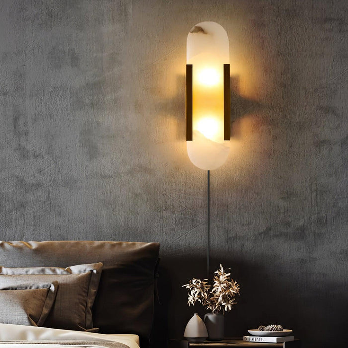 Melange Elongated Plug-in Sconce-DWHOME