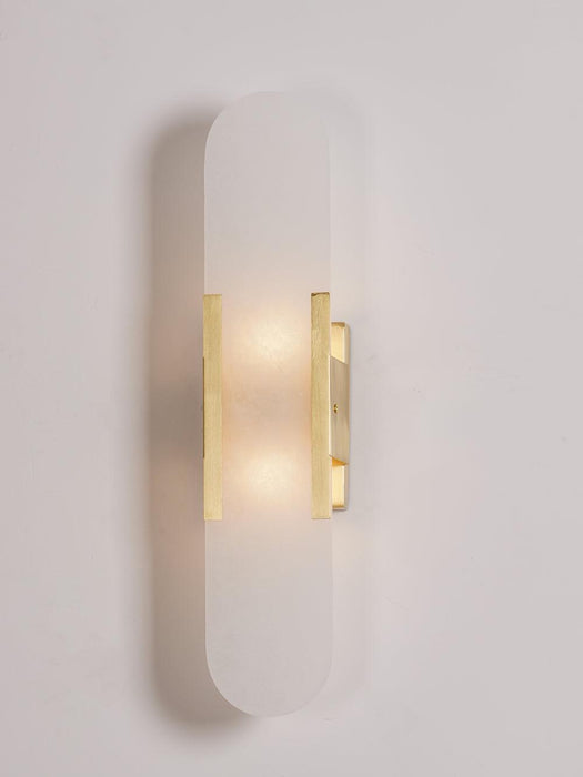 Melange Elongated Alabaster Wall Lamp-DWHOME