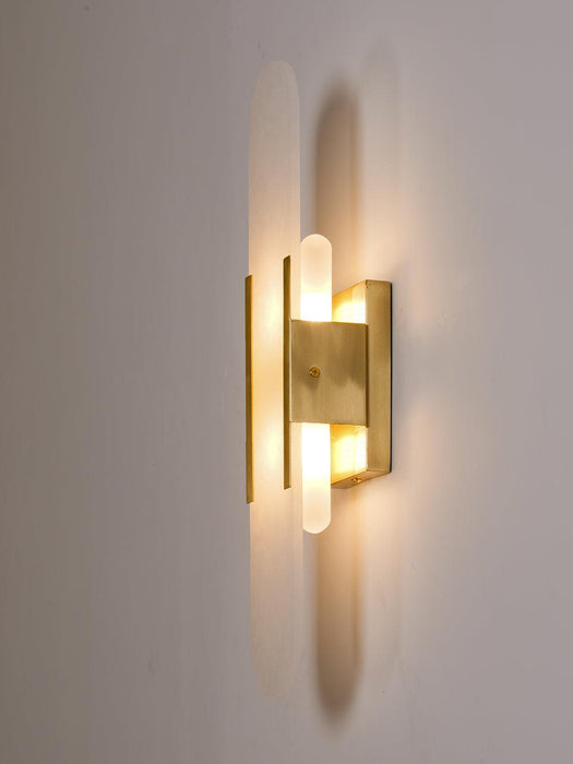 Melange Elongated Alabaster Wall Lamp-DWHOME