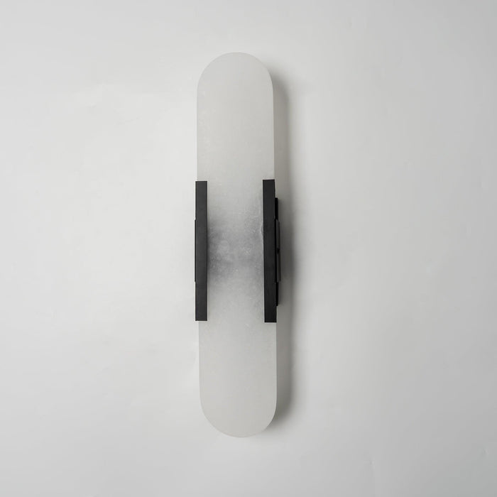 Melange Elongated Alabaster Wall Lamp-DWHOME