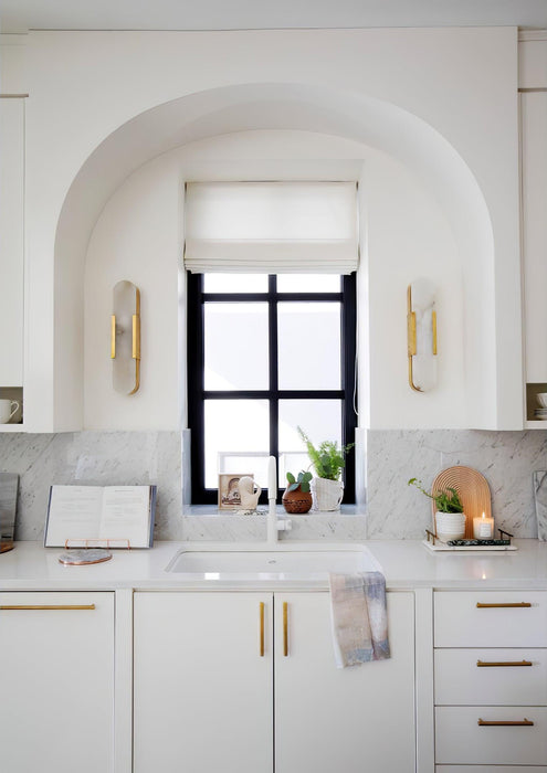 Melange Elongated Alabaster Wall Lamp-DWHOME
