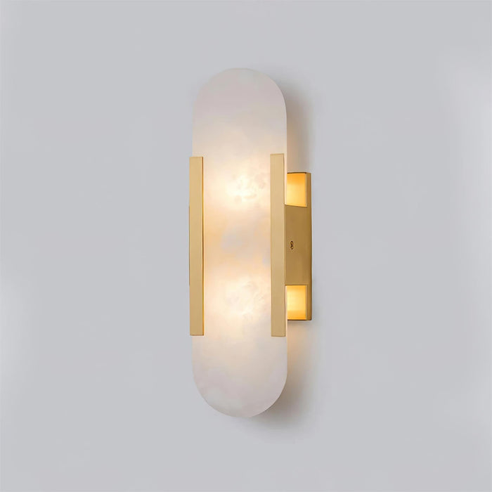 Melange Elongated Alabaster Wall Lamp-DWHOME