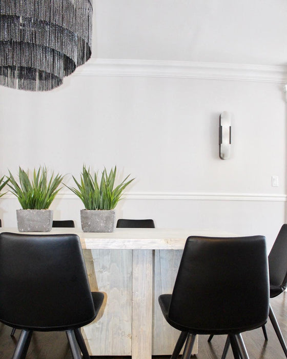 Melange Elongated Alabaster Wall Lamp-DWHOME
