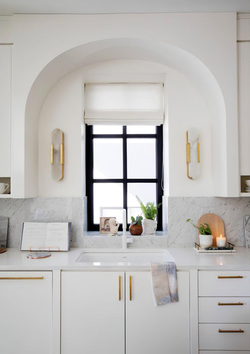 Melange Elongated Alabaster Wall Lamp-DWHOME
