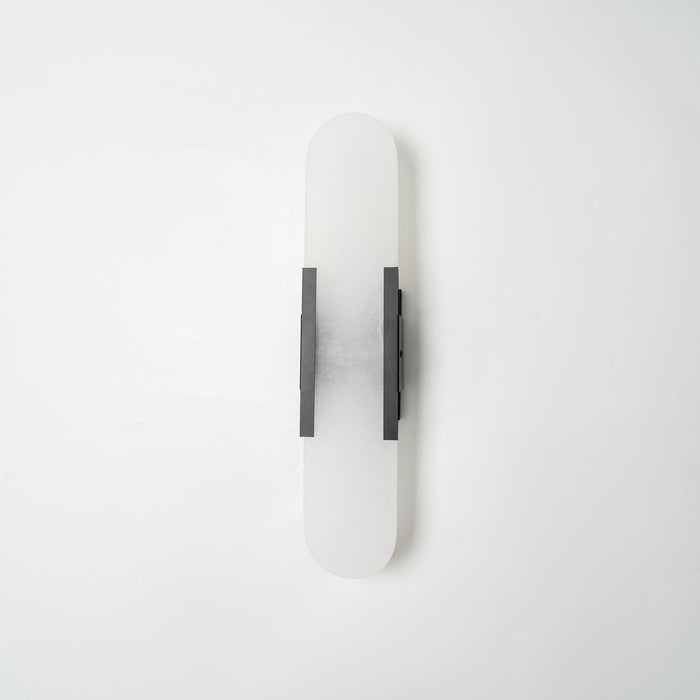 Melange Elongated Alabaster Wall Lamp-DWHOME