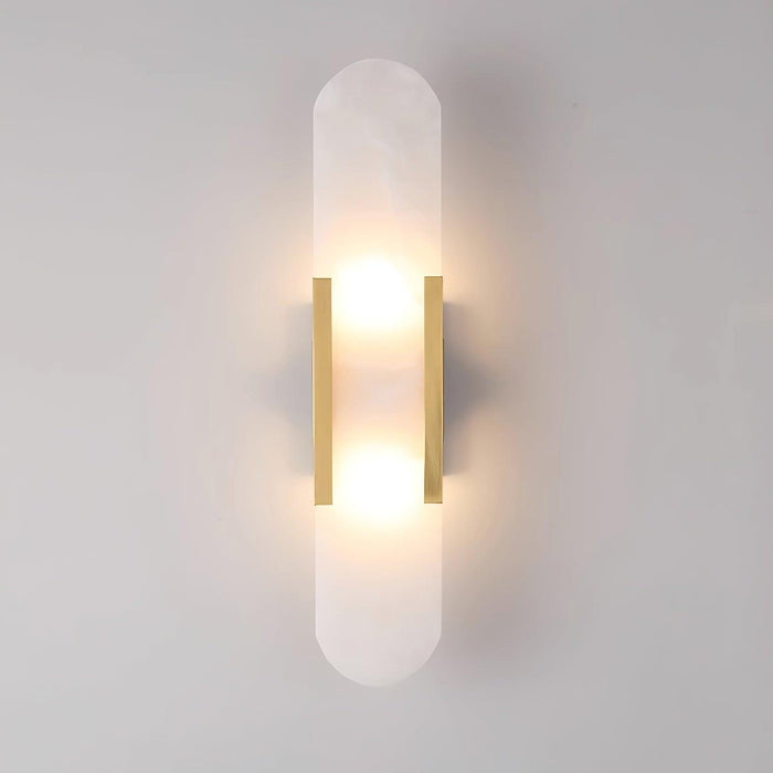 Melange Elongated Alabaster Wall Lamp-DWHOME