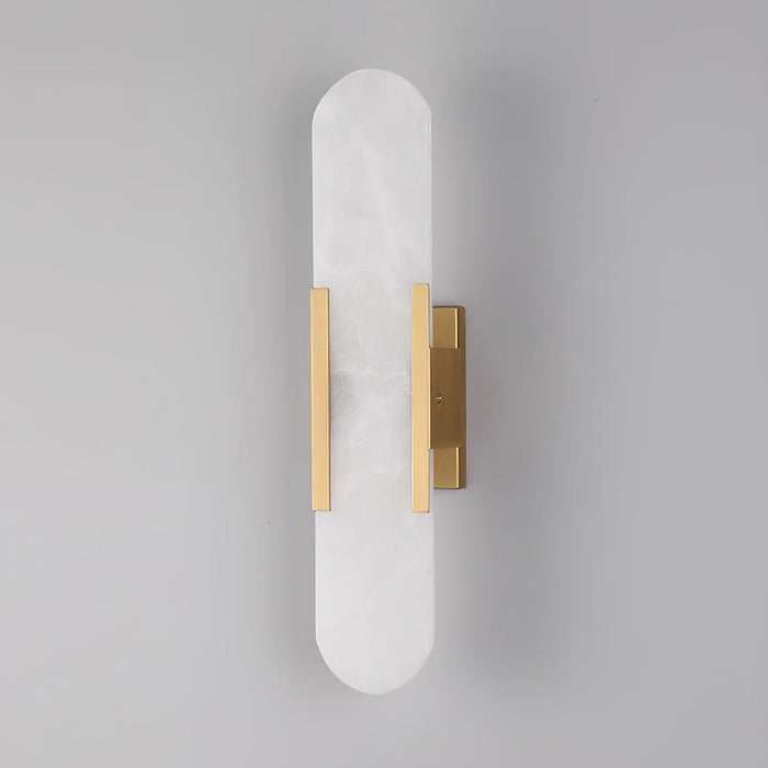 Melange Elongated Alabaster Wall Lamp-DWHOME