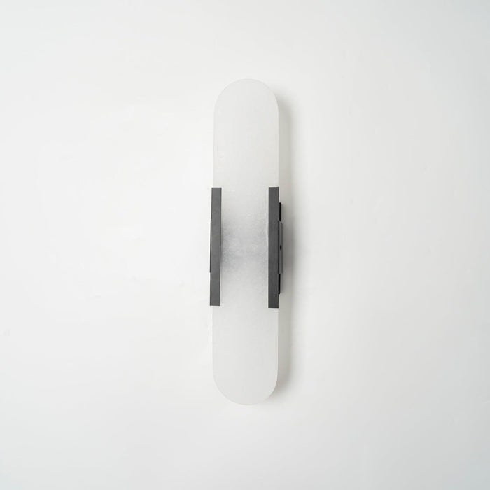 Melange Elongated Alabaster Wall Lamp-DWHOME