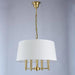 Melissa Copper Drum Chandelier - DWHOME