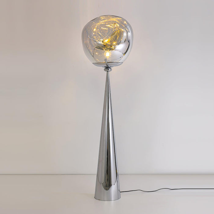 Cone Lava Floor Lamp-DWHOME