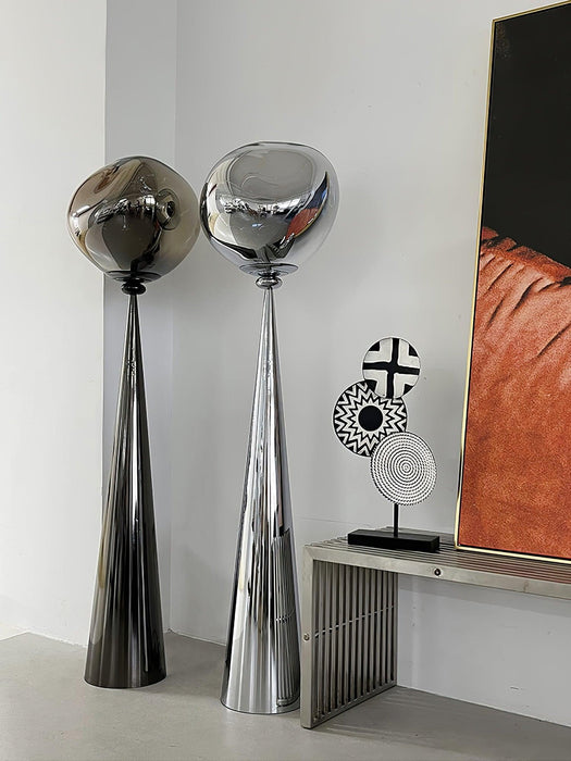 Cone Lava Floor Lamp-DWHOME