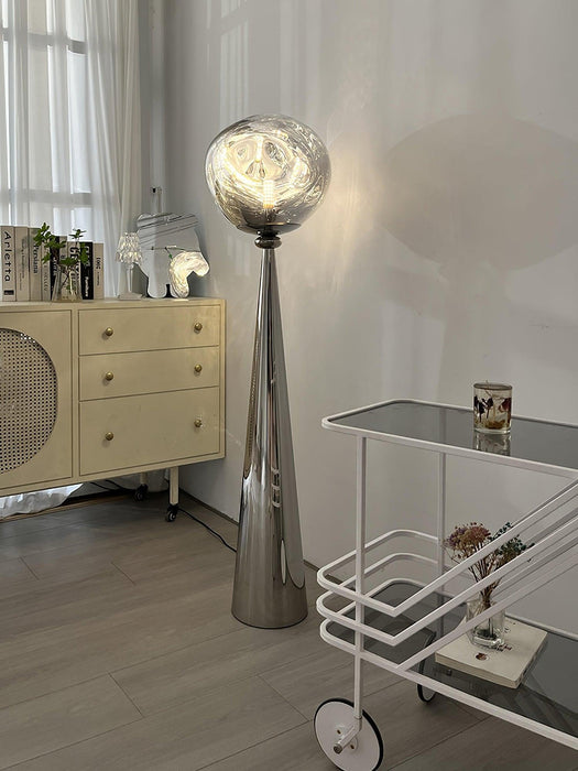 Cone Lava Floor Lamp-DWHOME