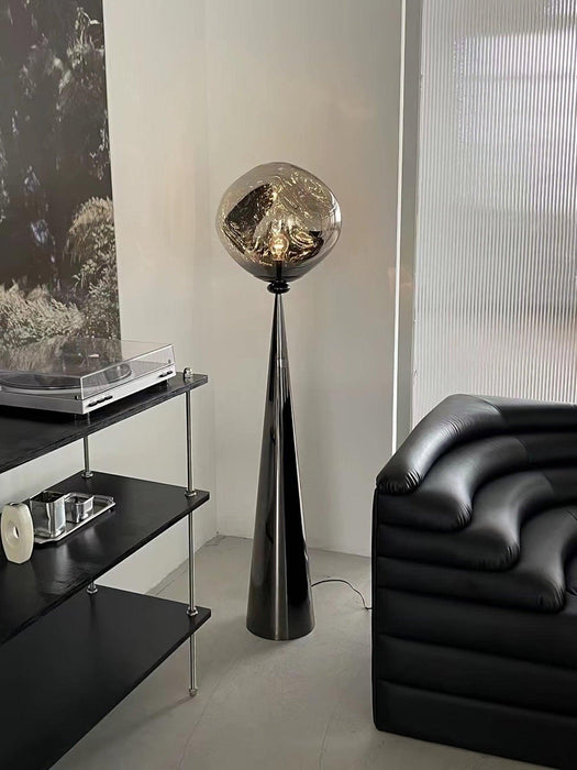 Cone Lava Floor Lamp-DWHOME