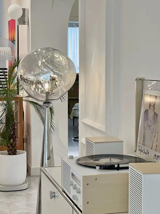 Cone Lava Floor Lamp-DWHOME