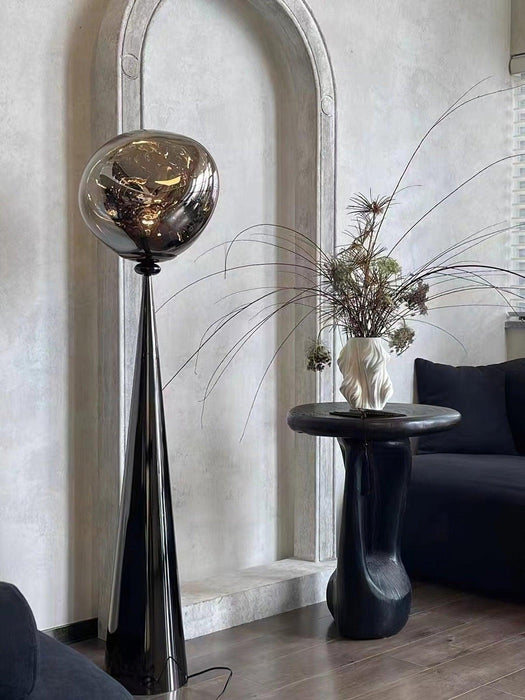 Cone Lava Floor Lamp-DWHOME