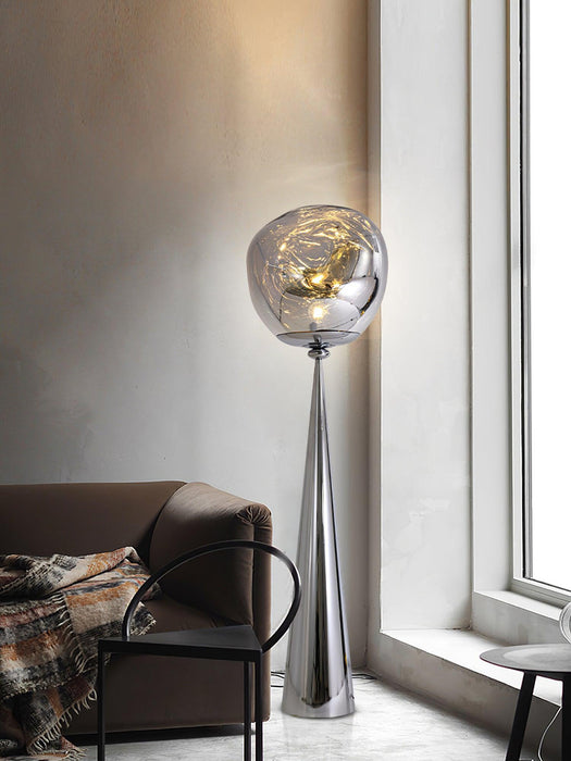 Cone Lava Floor Lamp-DWHOME