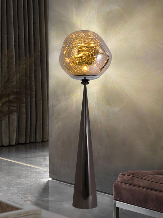Cone Lava Floor Lamp-DWHOME