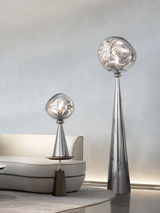 Cone Lava Floor Lamp-DWHOME
