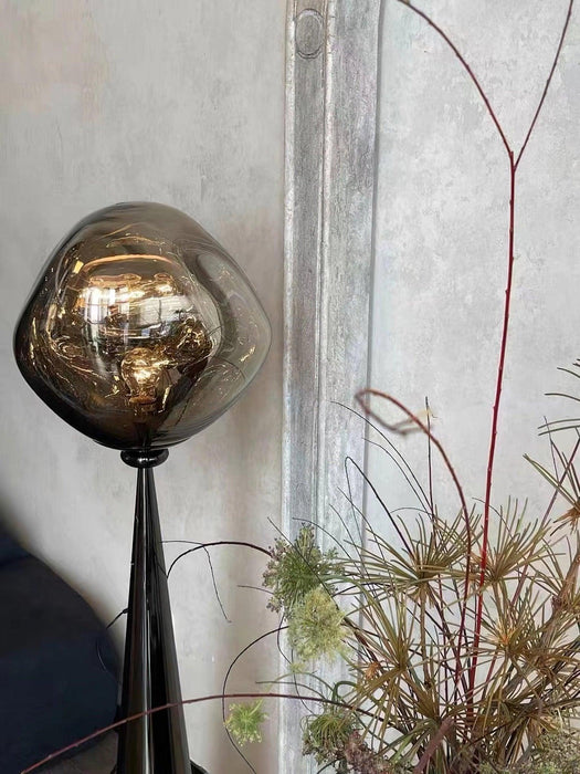 Cone Lava Floor Lamp-DWHOME