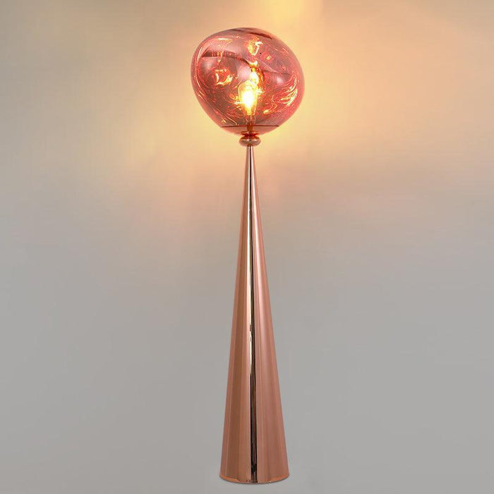 Cone Lava Floor Lamp-DWHOME