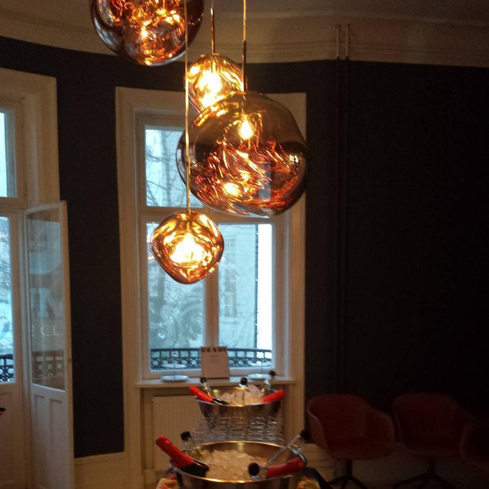 Multi Lava Round Pendant Lamp - DWHOME
