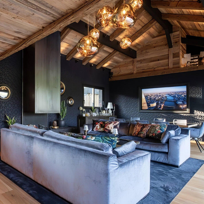 Multi Lava Round Pendant Lamp - DWHOME