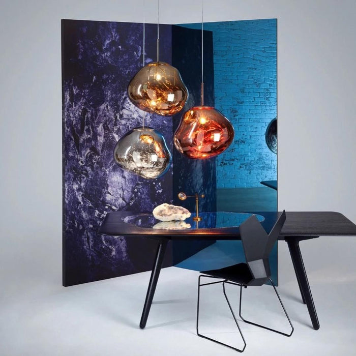 Multi Lava Round Pendant Lamp - DWHOME