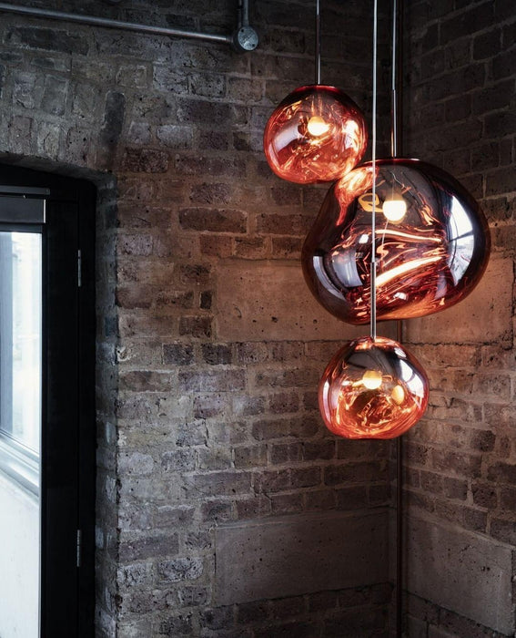 Multi Lava Round Pendant Lamp - DWHOME