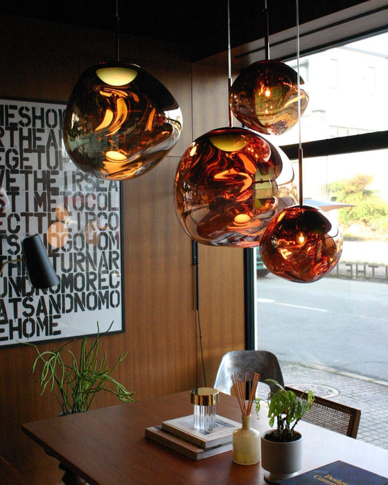 Multi Lava Round Pendant Lamp - DWHOME