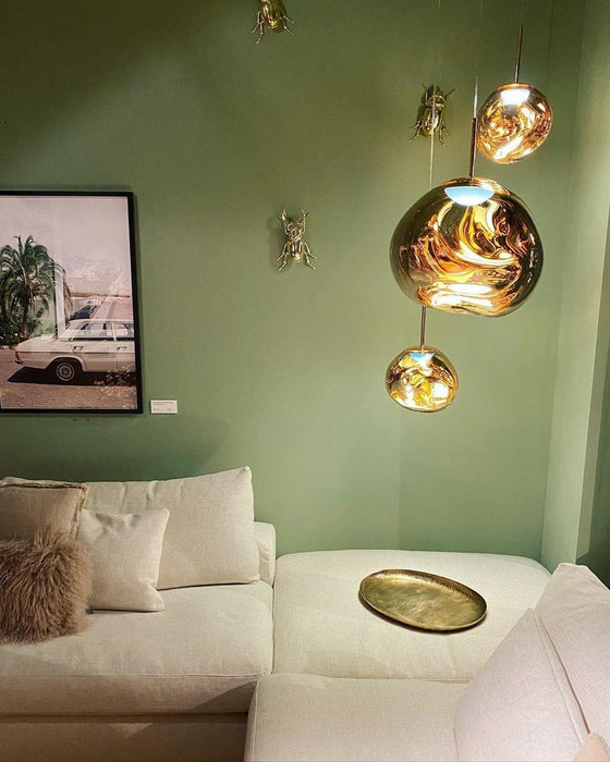 Multi Lava Round Pendant Lamp - DWHOME