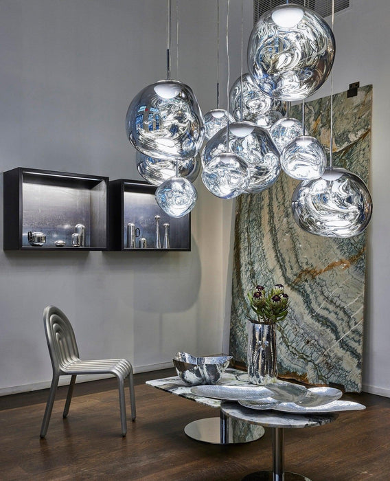 Multi Lava Round Pendant Lamp - DWHOME