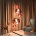 Multi Lava Round Pendant Lamp - DWHOME