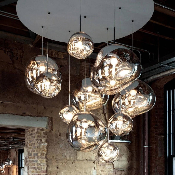 Multi Lava Round Pendant Lamp - DWHOME