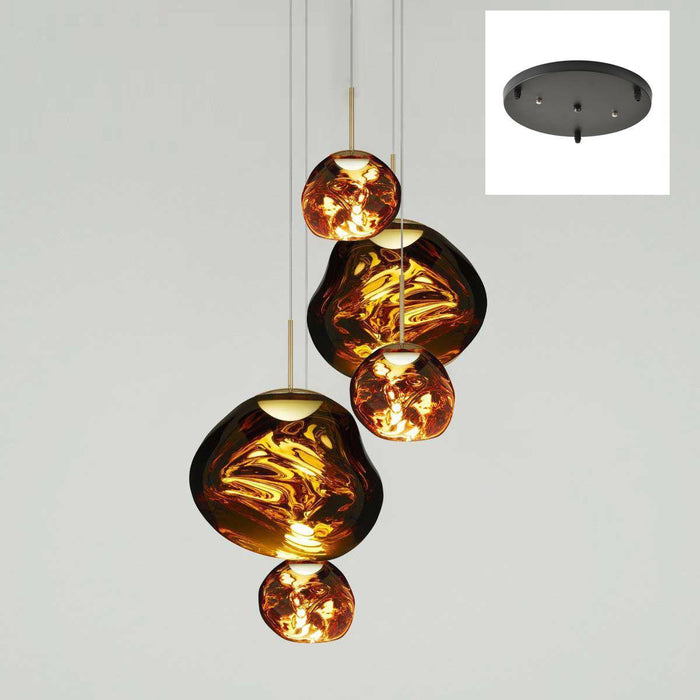 Multi Lava Round Pendant Lamp - DWHOME