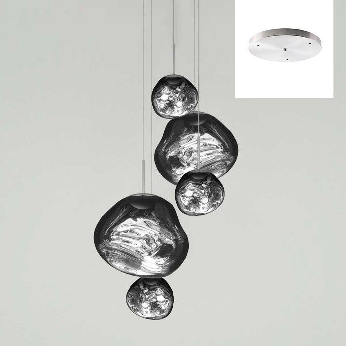 Multi Lava Round Pendant Lamp - DWHOME