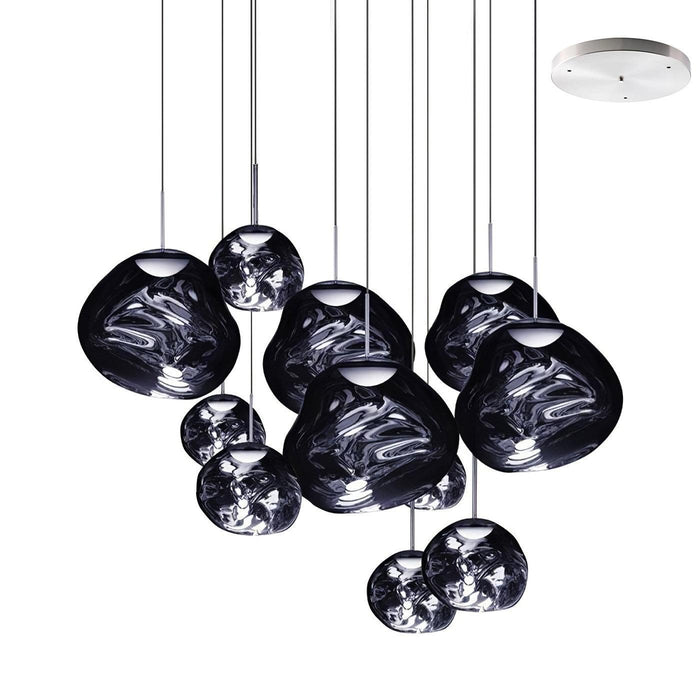 Multi Lava Round Pendant Lamp - DWHOME