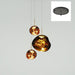 Multi Lava Round Pendant Lamp - DWHOME